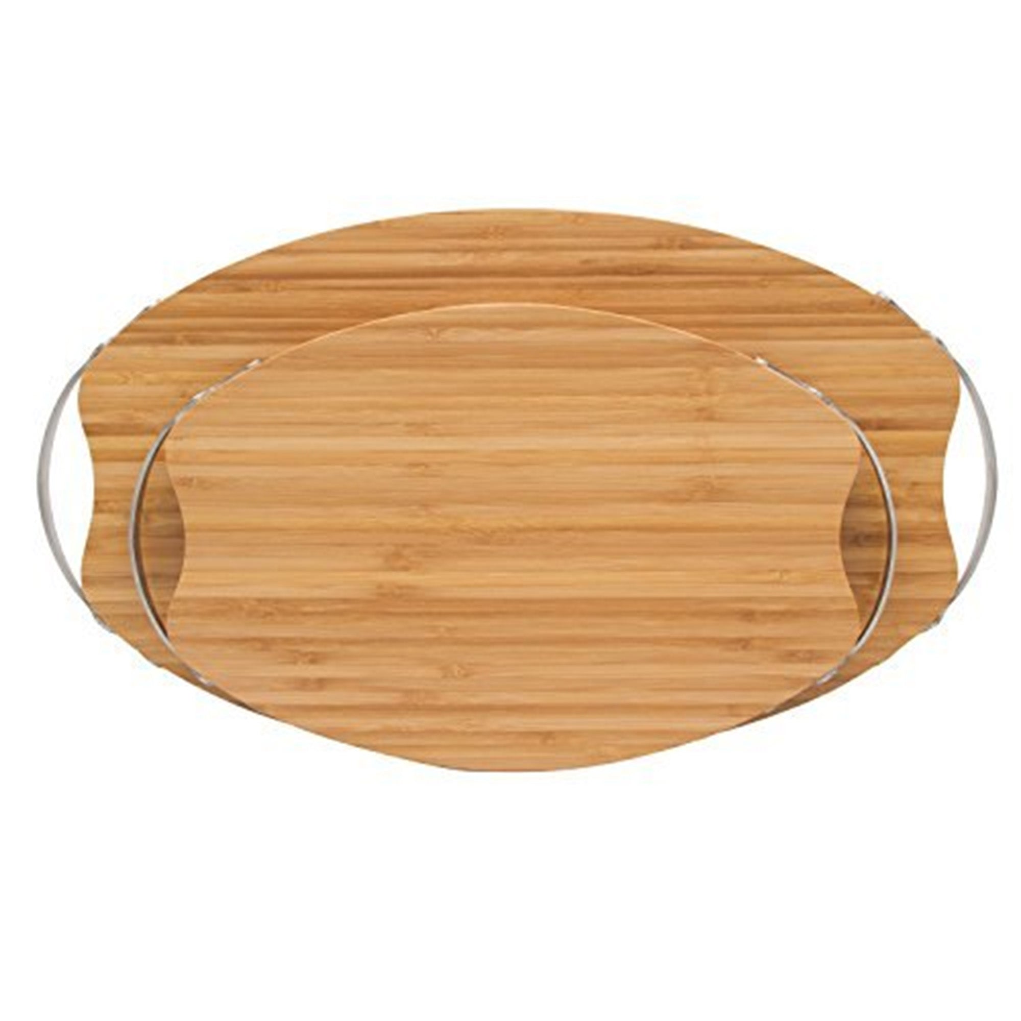 La Cote Multi Use Bamboo Cheese Bread Cutting Serving Board (Medium)