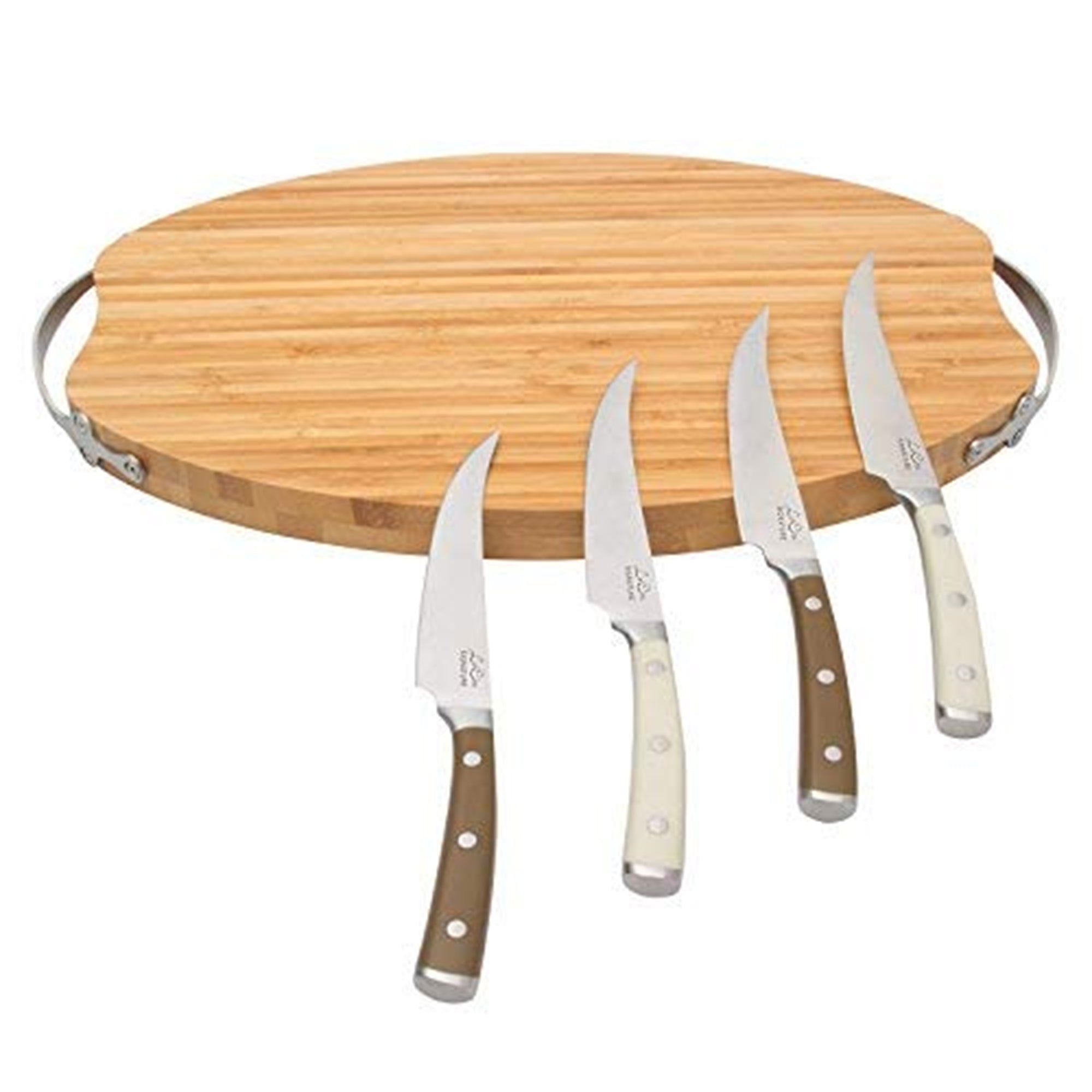 La Cote Multi Use Bamboo Cheese Bread Cutting Serving Board (Large)
