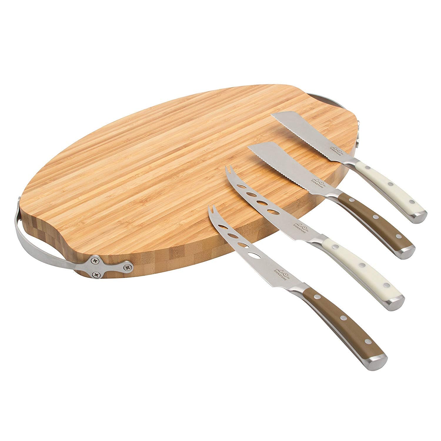 La Cote Signature Series Knife Set High Carbon German Steel ABS Handle (Cheese & Bread Knife Set)