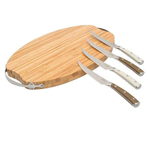 La Cote Signature Series Knife Set High Carbon German Steel ABS Handle (Steak Knives & Fork Set)