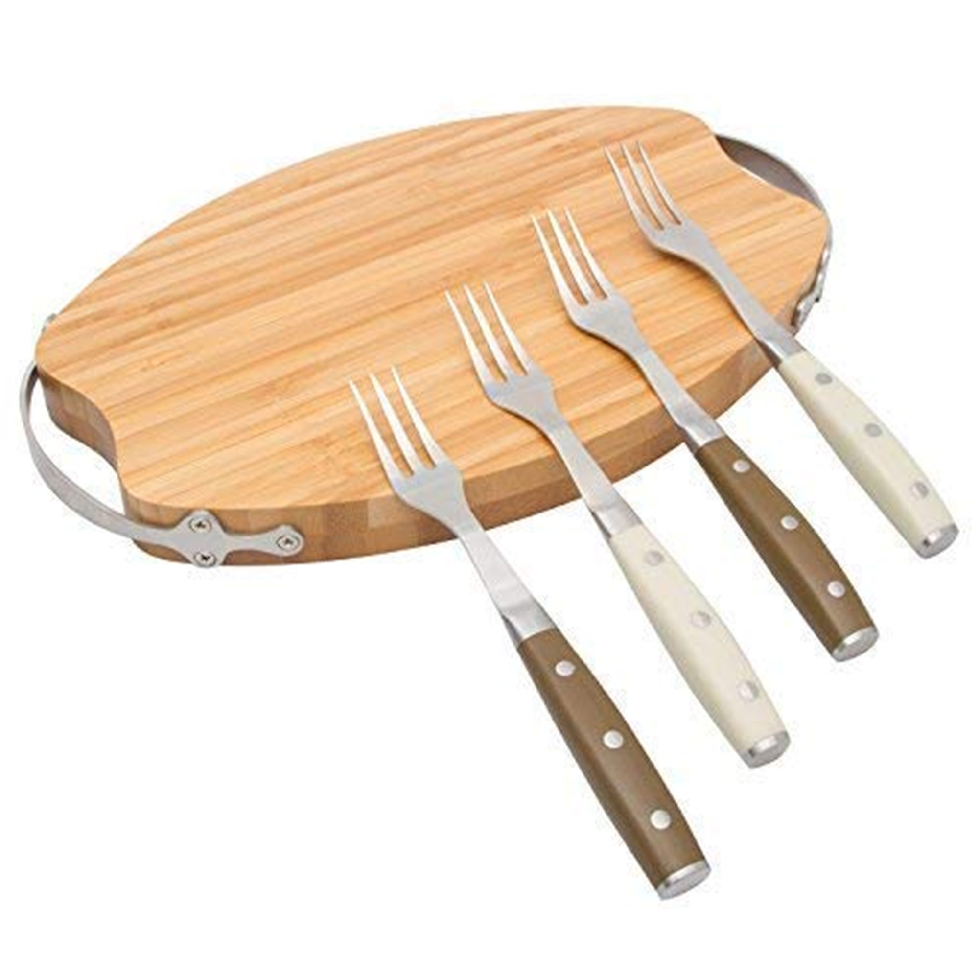 La Cote Signature Series Knife Set High Carbon German Steel ABS Handle (Steak Knives & Fork Set)