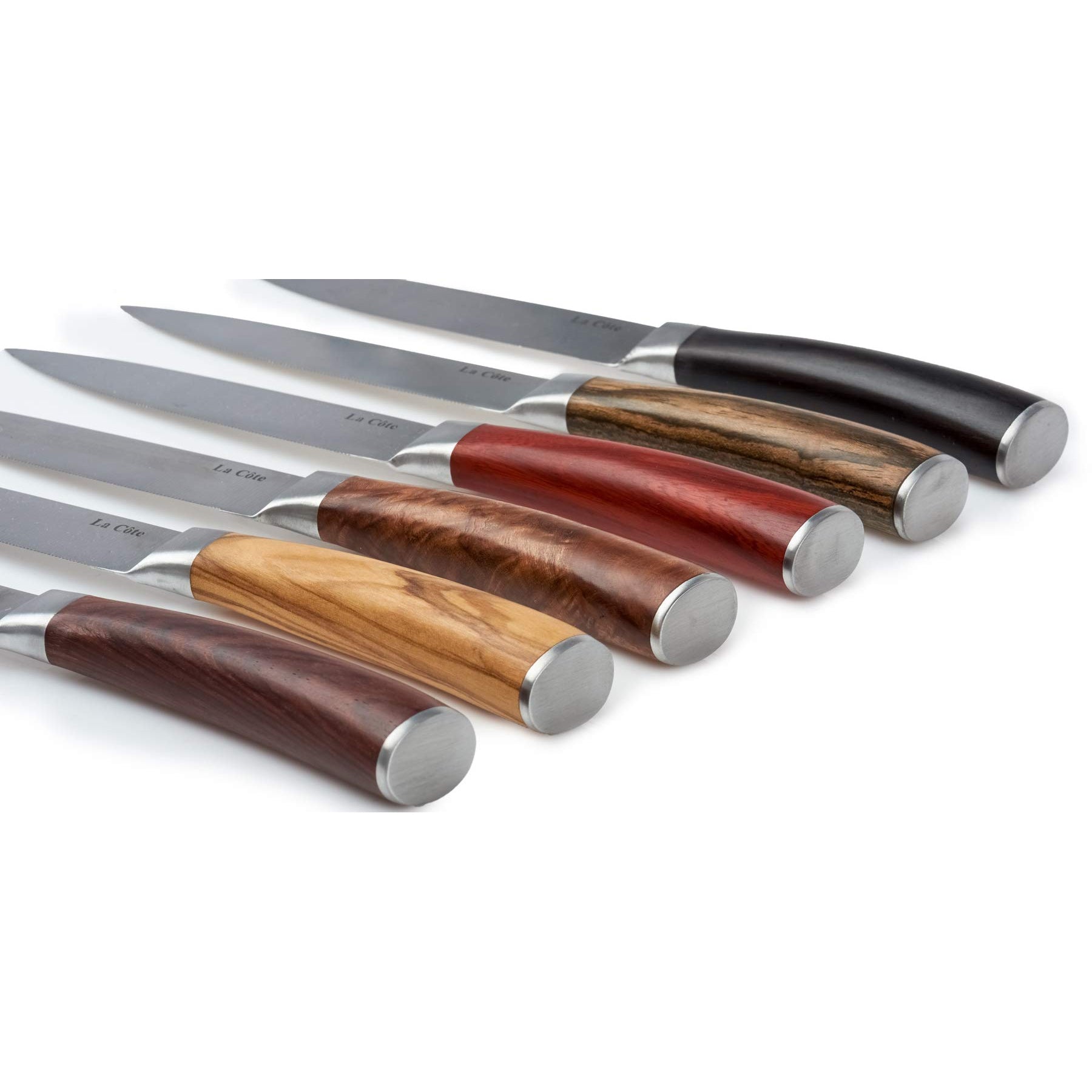 6 Piece Steak Knives Set Japanese Stainless Steel (With Gift Box)